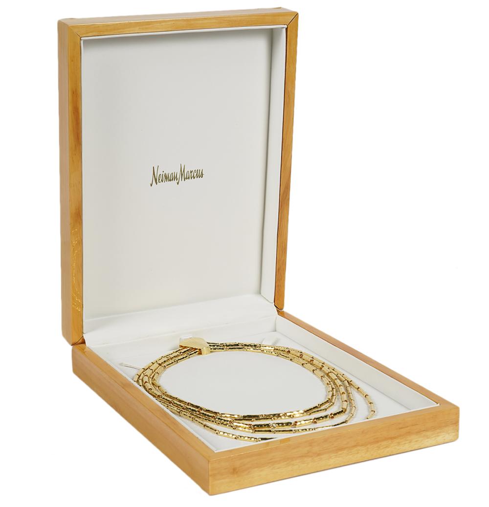 18KT. GOLD HENRY DUNAY 5 STRAND