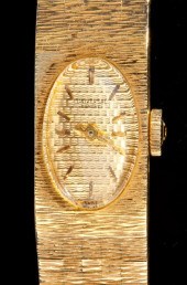 18KT Lady's Gold Wristwatch Un