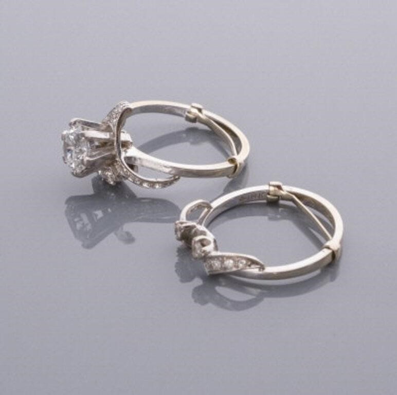 18KT WHITE GOLD DIAMOND WEDDING