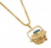 18KT YELLOW GOLD NANTUCKET BAS