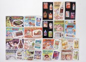18PC 1969 TOPPS WACKY AD TRADI
