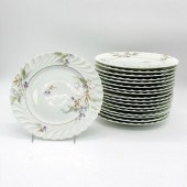 18PC HAVILAND SALAD PLATES, OR