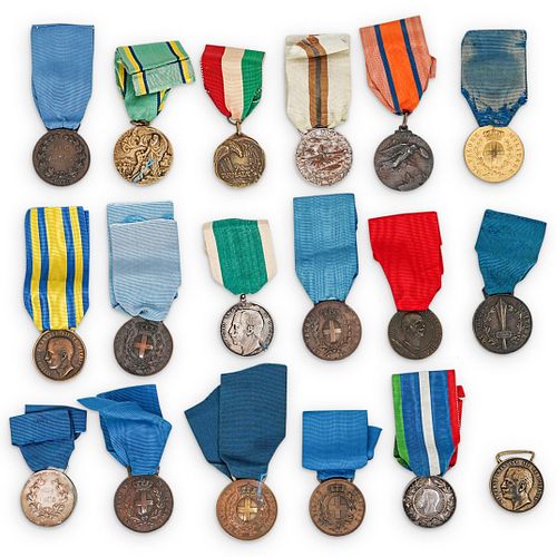 (18PC) ITALIAN AL VALORE MILITARE &
