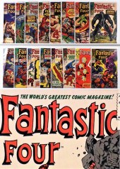 18PC MARVEL COMICS FANTASTIC F