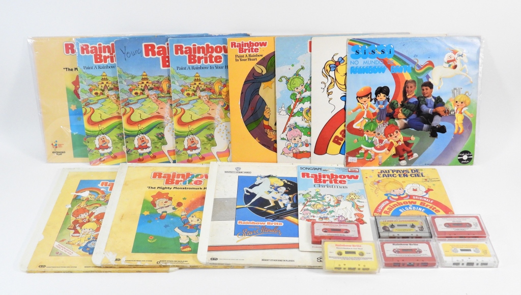 18PC RAINBOW BRITE CASSETTE