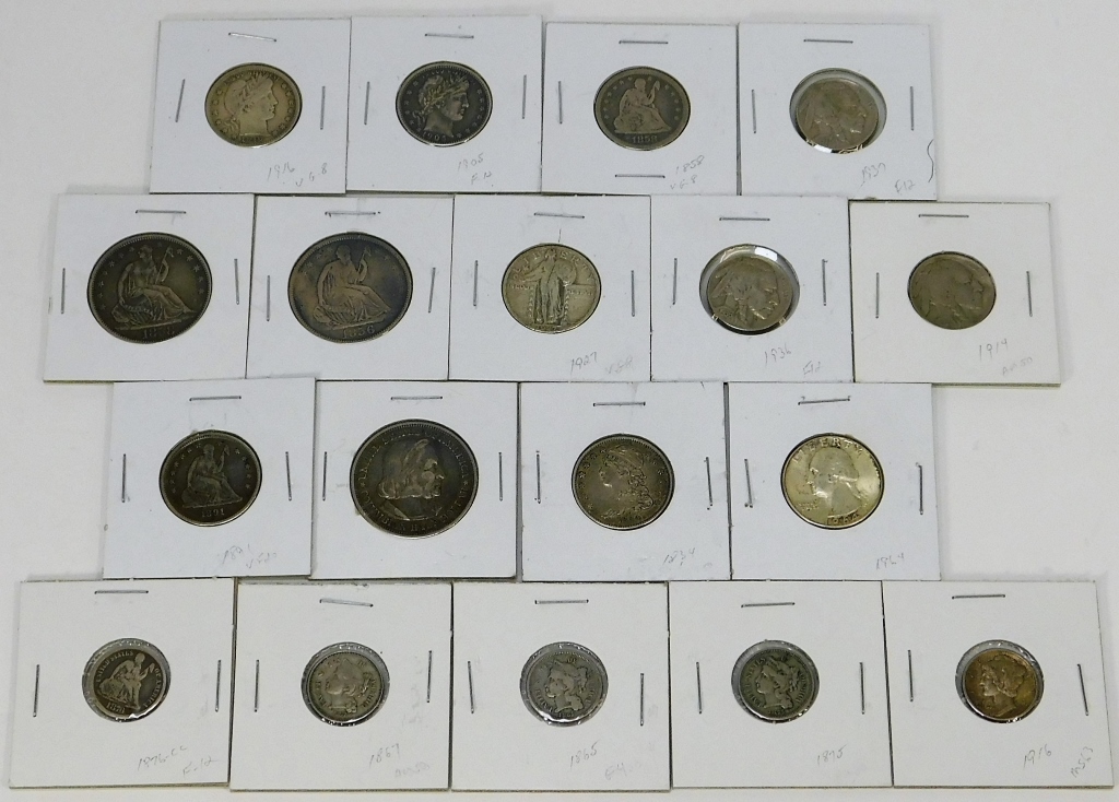 18PC UNITED STATES SILVER NICKEL