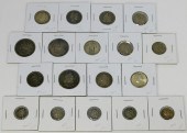 18PC UNITED STATES SILVER NICK