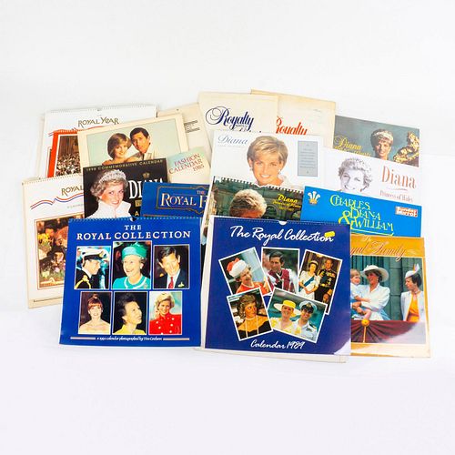 18PC VINTAGE ROYAL FAMILY