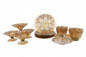 18PCS BOHEMIAN GILDED & ENAMEL
