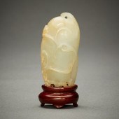 18TH-19TH C. CHINESE JADE CARV