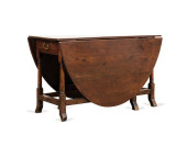 18TH-19TH C. DARK STAINED OAK