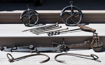 18th & 19th C. iron, Including: 