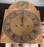 18th c 8 day brass movement wi