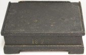 18TH C AMERICAN PRIMITIVE DESK