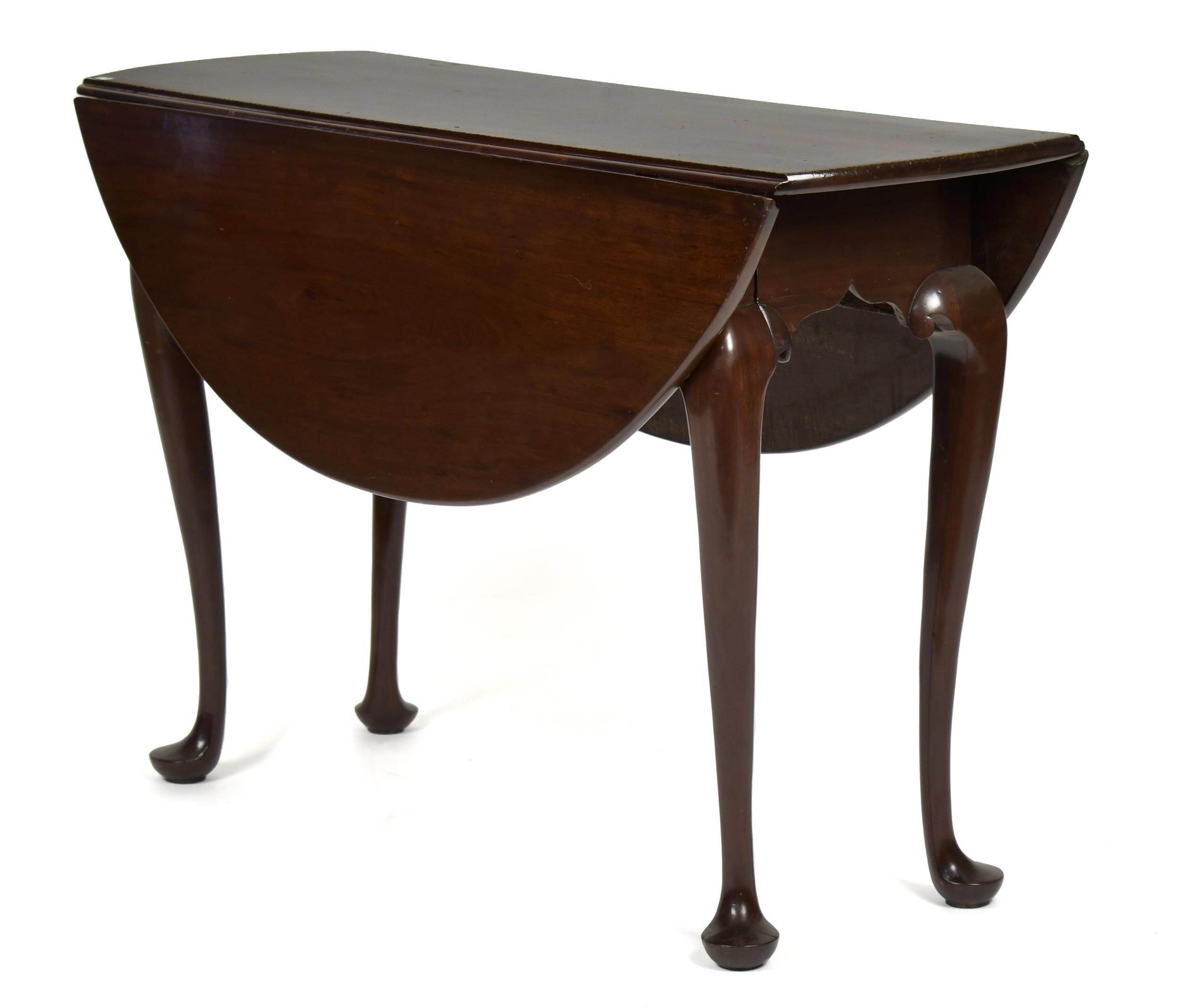 18TH C. AMERICAN QUEEN ANNE DROP