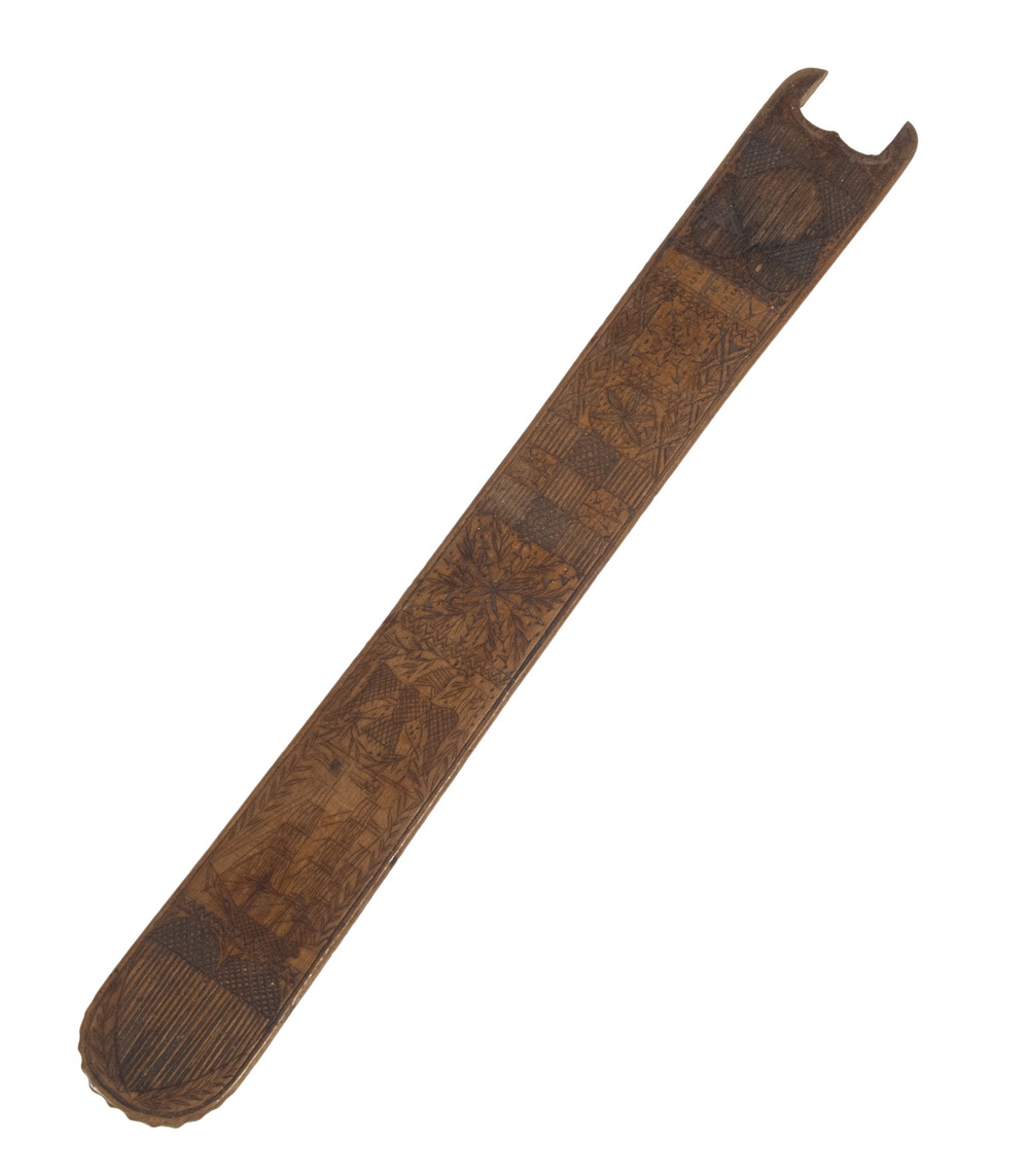 18TH C. AMERICAN SAILOR-MADE LADY'S