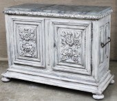 18TH C. BAROQUE CARVED  CABINE
