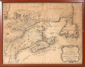 18th C. Bellin Map, 'Partie Or