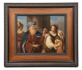 18TH C. BIBLICAL PAINTING The
