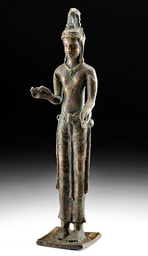 18TH C. BURMESE BRASS