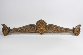18TH C. CARVED PARCEL GILT ARC