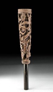 18TH C. CHINESE CARVED WOODEN