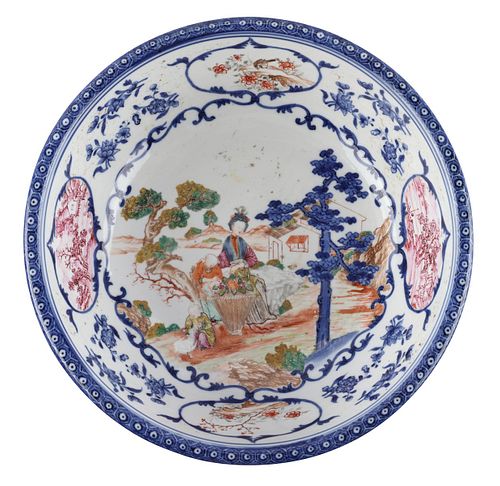 18TH C. CHINESE EXPORT FAMILLE ROSE