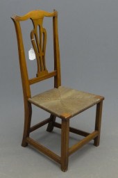18th c. Chippendale cherry rus