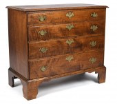 18TH C. CHIPPENDALE TIGER MAPL
