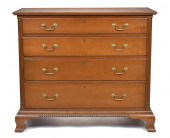 18TH C. CT CHIPPENDALE CHERRY