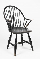 18TH C. CT CONTINUOUS ARM WIND