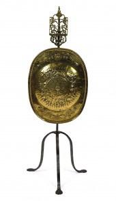 18TH C. DUTCH BRASS AND IRON F