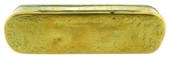 18TH C. DUTCH BRASS TOBACCO BO