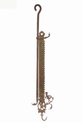 18TH C DUTCH BRASS TRAMMEL - A
