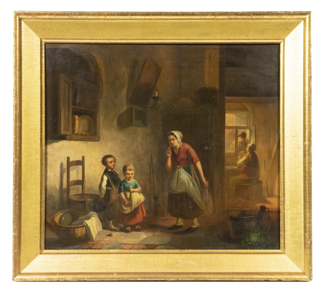 18TH C. DUTCH GENRE PAINTING