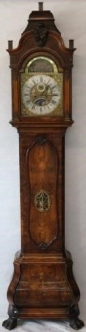 18TH C DUTCH TALL CASE CLOCK B