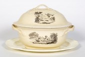 18TH C. ENGLISH CREAMWARE TURE
