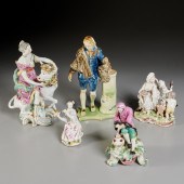 18TH C. ENGLISH & GERMAN CERAM