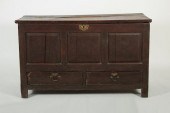 18TH C. ENGLISH MULE CHEST WIT