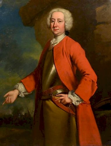 18TH C. ENGLISH SCHOOL OFFICER