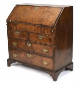 18TH C. ENGLISH WALNUT SLANT L