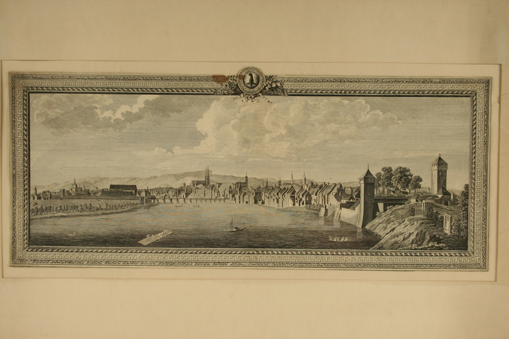 18TH C ENGRAVING -Central