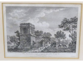 18TH C. ETCHING OF THE TOMB OF