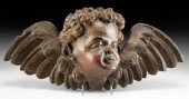 18TH C. EUROPEAN WOOD WINGED C