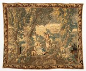 18TH C. FLEMISH VERDURE TAPEST