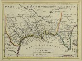 18TH C. FLORIDA MAP - HERMAN M