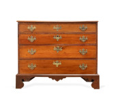 18TH C. FOUR-DRAWER CHIPPENDAL