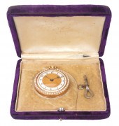 18TH C. FRENCH 18K GOLD ENAMEL
