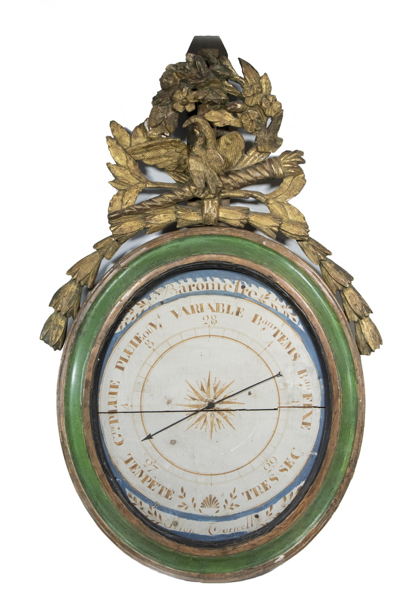 18TH C. FRENCH BAROMETER Louis