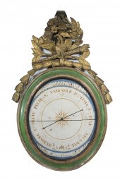 18TH C. FRENCH BAROMETER Louis